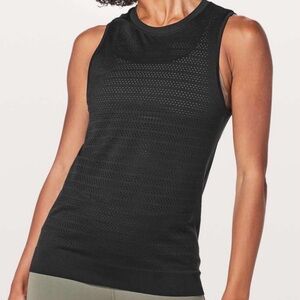 Lululemon Breeze By Muscle Tank II Black / Black Sz S